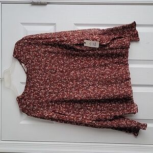 NWT Terra & Sky Women's Blouse